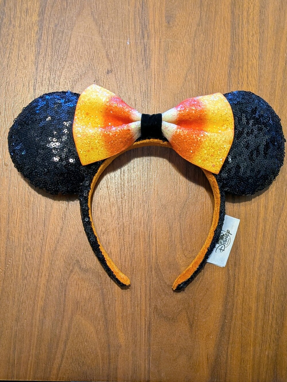 Disney Parks Candy Corn Minnie Mouse Ears Headband - Picture 2 of 4